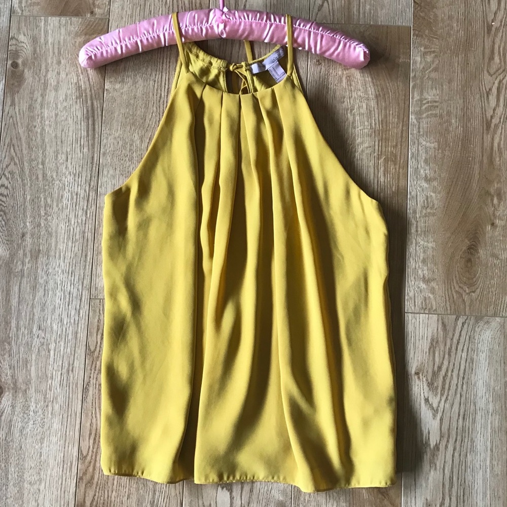 Mustard blouse